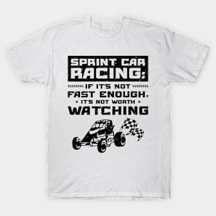 Sprint Car Dirt Track Racing T-Shirt